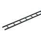 Ladder Rack Straight Sections – Black Steel, 12.00" Wide, cULus Classified