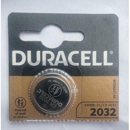 2032 3V Lithium Coin Battery – Duracell