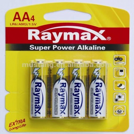 Super Quality Alkaline Battery – AA R6 (1 Pack, 12 Cards)