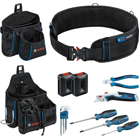 Bosch Toolbelt and Hand Tools Set Professional – Combo Kit
