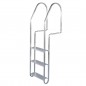 Dock Edge + Aluminum Quick Release Dock Ladder, 3 Step