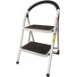 Heavy Duty Steel Reinforced Folding 2 Step Ladder Stool – 330 lbs Capacity