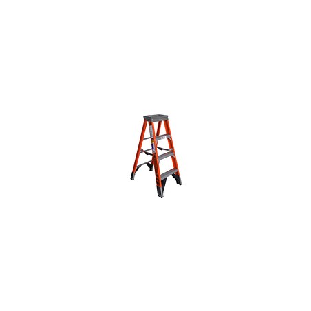 Werner 7404 – 4ft Type IAA Fiberglass Step Ladder (375 lbs Load Capacity)