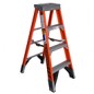 Werner 7404 – 4ft Type IAA Fiberglass Step Ladder (375 lbs Load Capacity)