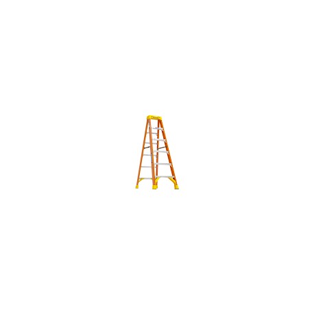 Werner 6206 – 6ft Type IA Fiberglass Step Ladder (300 lbs Load Capacity)