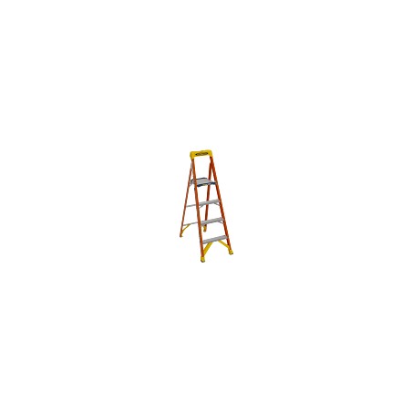 Werner READY STEP RS1A06 5.5ft Step Ladder – Type IA Duty Rating, 300 lb Load Capacity, 10ft 4in Reach Height