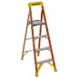 Werner READY STEP RS1A06 5.5ft Step Ladder – Type IA Duty Rating, 300 lb Load Capacity, 10ft 4in Reach Height