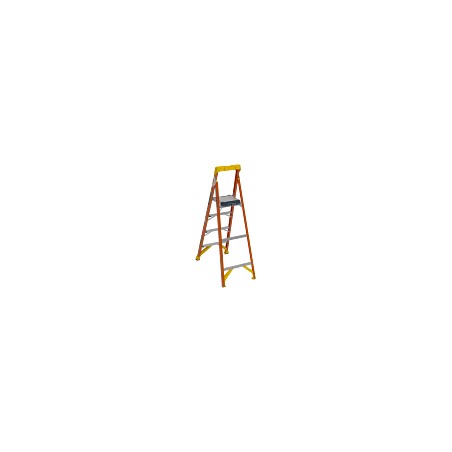 Werner READY STEP RS1A06 5.5ft Step Ladder – Type IA Duty Rating, 300 lb Load Capacity, 10ft 4in Reach Height