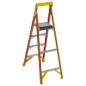 Werner READY STEP RS1A06 5.5ft Step Ladder – Type IA Duty Rating, 300 lb Load Capacity, 10ft 4in Reach Height