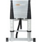 Telescoping Aluminum Extension Ladder 15.5FT – Folding Multipurpose 330lb Capacity