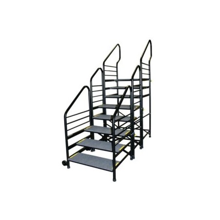 SICO® Stage Steps – Modular & Articulating Access Platforms with Carpet or Vinyl Tread