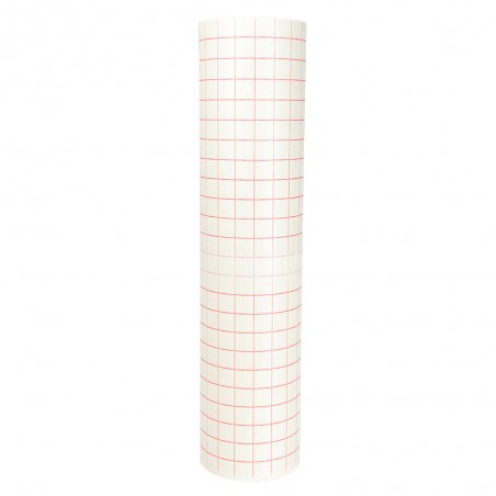 2668 Series Grid Craft Transfer Tape – High Tack, White Paper, 1-Inch Grid