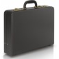 Briefcases for Men – HAESTUS Professional Leather Briefcase with Lock, Hard Shell Executive Attache Case for Laptop & Documents