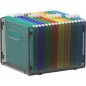 Samstar Hanging File Organizer, Mesh File Folder Storage Box – Letter Size