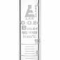 Graduated Cylinder, 10ml – Class B – White Graduations, Round Base (IMPA 650711)