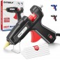 DIYSELF 60/100W Hot Glue Gun Kit with 20 Glue Sticks – Full Size, Quick Preheating, Craft & Repair Tool (IMPA 812732)