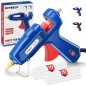 DIYSELF 60/100W Hot Glue Gun Kit with 20 Glue Sticks – Full Size, Quick Preheating, Craft & Repair Tool (IMPA 812732)