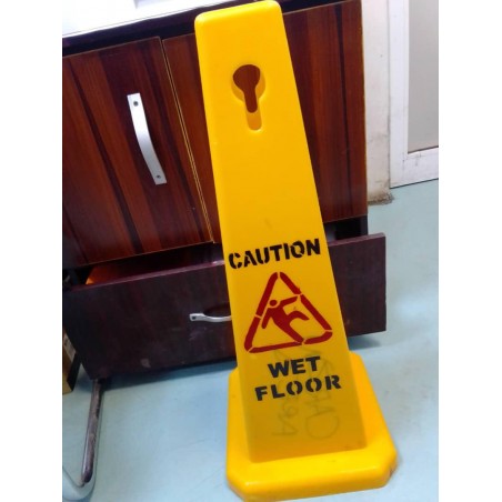 Caution Sign Wet Floor