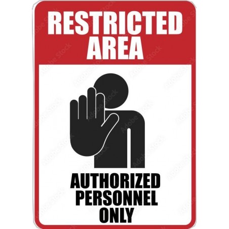 Permission Only Sign