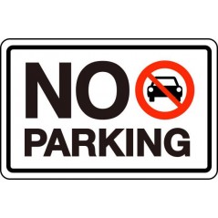No Parking Sign