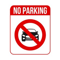 No Parking Sign