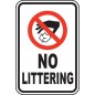 No Littering Sign
