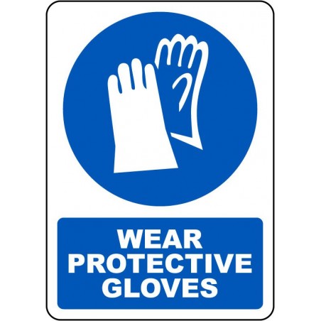 Wear Protective Gloves Sign