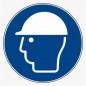 Wear Safety Helmet Sign