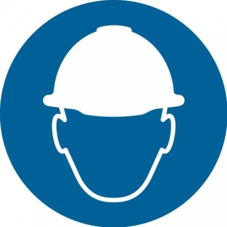 Wear Safety Helmet Sign