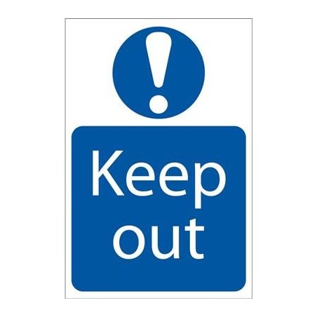 Keep Out Sign