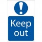 Keep Out Sign