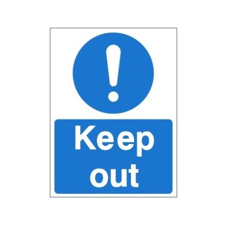 Keep Out Sign