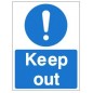 Keep Out Sign