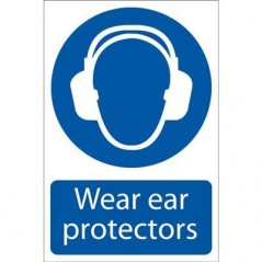 Wear Ear Protection Sign