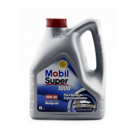 Mobil Super 1000 20W-50 – 4 Litres Lubricant