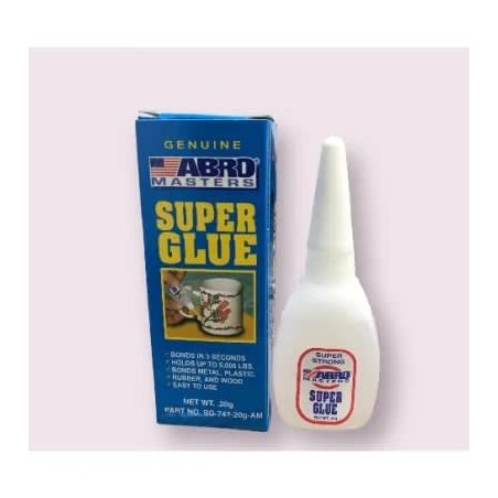 Abro Industrial Multi Purpose Super Glue 20g