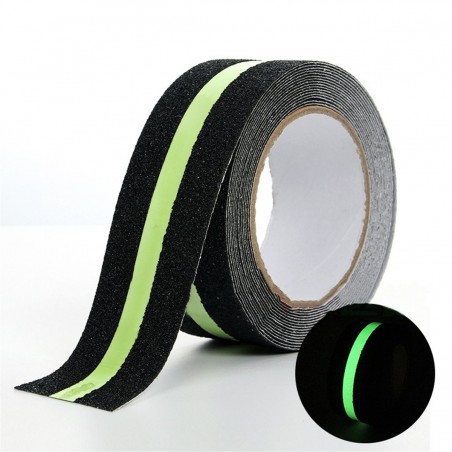 Anti Slip Grip Tape Non-Slip Traction Tapes With Glow In The Dark (GREEN)