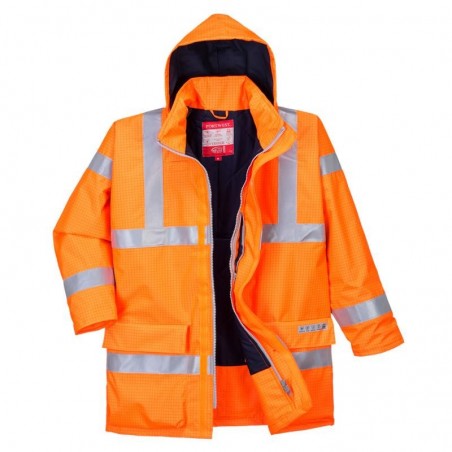 Bizflame Rain High Visibility Antistatic FR Jacket – S778