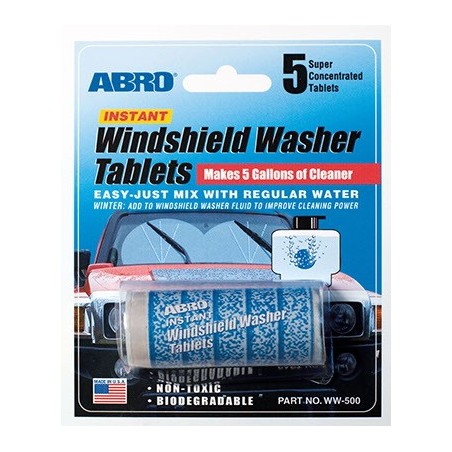 Abro Windshield Washer Tablets
