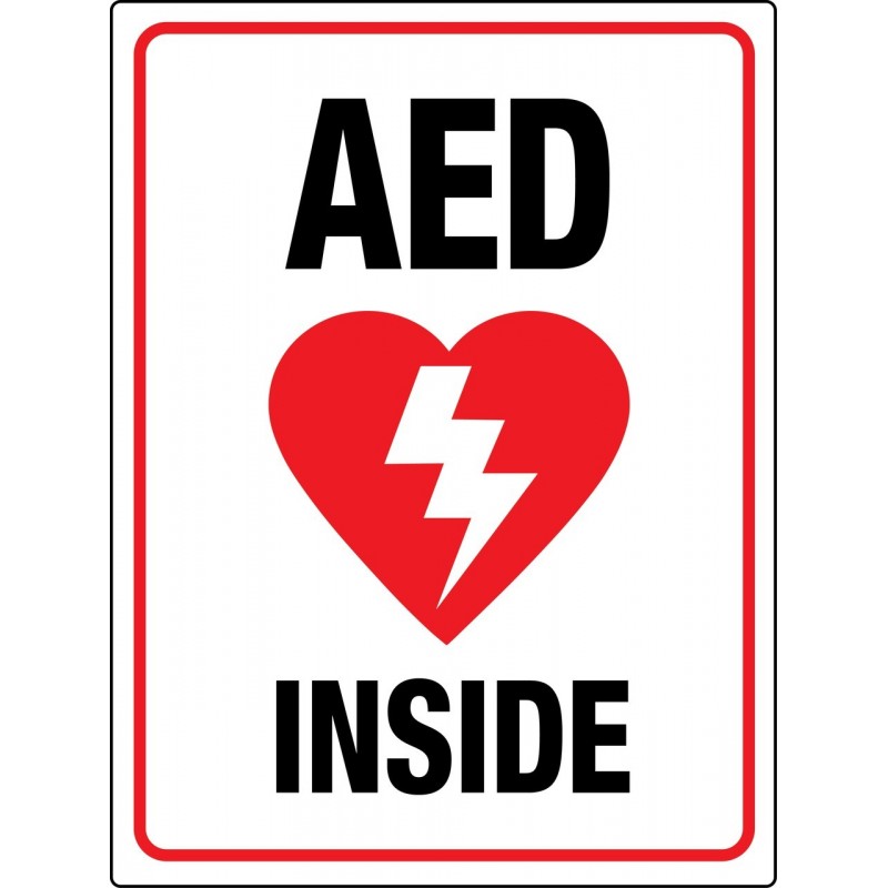 AED Signs and AED Stickers