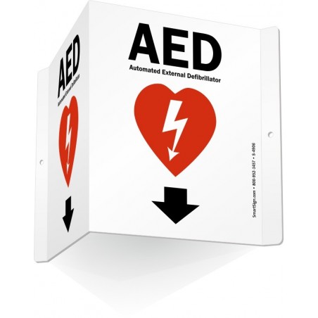 AED Signs and AED Stickers