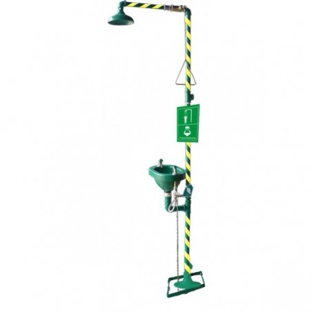 centurion eyewash combination shower  station