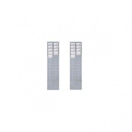 Time Card Rack Plastic Wall Mounted Cards Holder