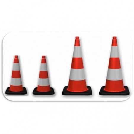 Reflective Orange PVC Plastic Road Traffic Cones
