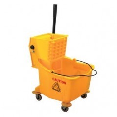36L Industrial Mop Bucket yellow