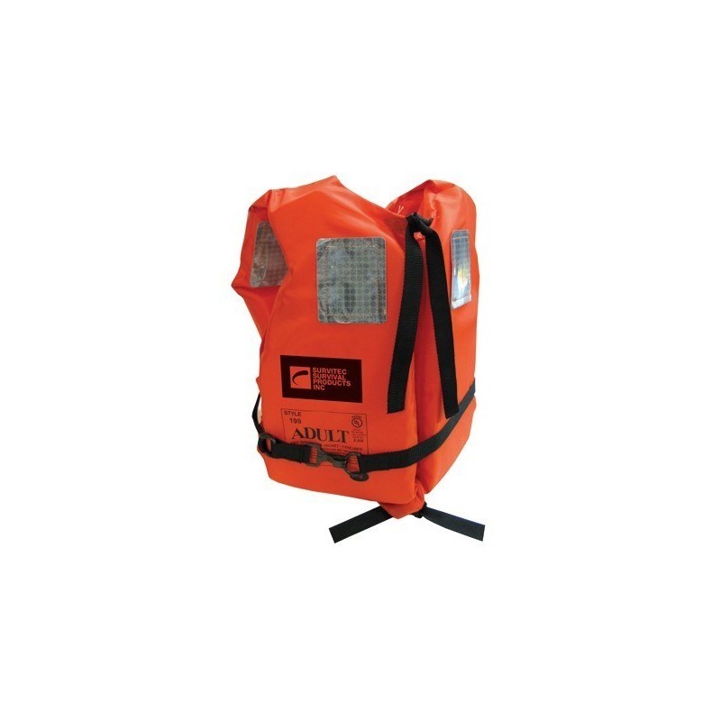 Imperial 198RT Offshore PFD Life Jacket, Adult Size, USCG Approved Type 1