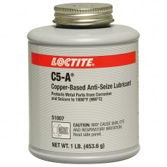 Henkel Loctite C5-A Copper Based Anti-Seize protects metal parts from rust, corrosion, galling, and seizing at temperatures up t