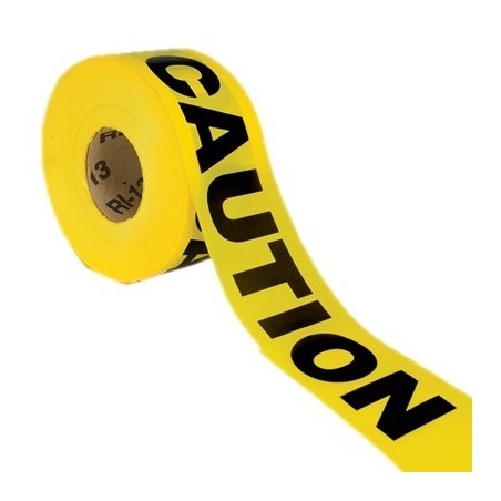 3 Mil Yellow Barrier Caution Tape, 3