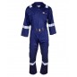 Beta Non-Fire Retardant Blue Coverall With Reflective