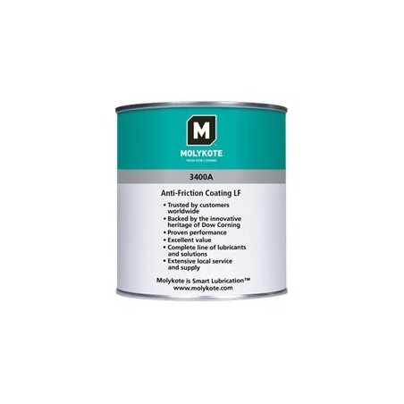 Molykote 3400A Anti-Friction Coating Charcoal 1 kg Can